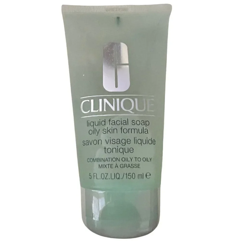 Clinique Liquid Facial Soap for Women, Oily Skin Formula, 5 Ounce